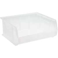 Clear-View Ultra Stack & Hang Bin, 16-1/2" W x 7" H x 14-3/4" D, Clear Sidevic Inc.