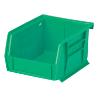 Bac empilable & &agrave; suspendre, 4-1/8" la, 3" h x 5-3/8" p, Vert Sidevic Inc.