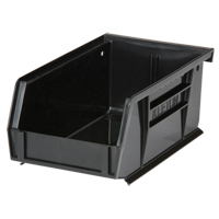 Bac empilable & &agrave; suspendre, 4-1/8" la, 3" h x 7-3/8" p, Noir Sidevic Inc.