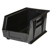 Bac empilable & &agrave; suspendre, 8-1/4" la, 7" h x 14-3/4" p, Noir Sidevic Inc.