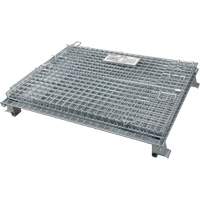 Conteneur repliable en m&eacute;tal grillag&eacute;, 40" la x 48" p x 42" h, Capacit&eacute; de 4000 lb Sidevic Inc.