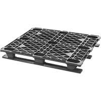 Palette empilable en plastique, Acc&egrave;s de Quatre c&ocirc;t&eacute;s, 48" lo x 40" la x 5-3/5" h Sidevic Inc.