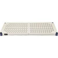 &eacute;tag&egrave;re en fils m&eacute;talliques avec tablettes en plastique, Cadre en fils m&eacute;talliques avec tablettes en plastique, Sans boulons, Capacit&eacute; 600 lb, 30" la x 72" h x 18" p Sidevic Inc.