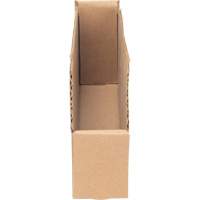 Deep Corrugated Parts Bins, 1-15/16" W x 11-1/4" D x 4-1/2" H, Beige Sidevic Inc.