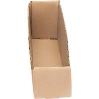 Deep Corrugated Parts Bins, 2-7/8" W x 11-1/4" D x 4-1/2" H, Beige Sidevic Inc.