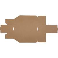 Deep Corrugated Parts Bins, 3-3/4" W x 11-1/4" D x 4-1/2" H, Beige Sidevic Inc.