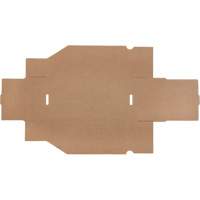 Deep Corrugated Parts Bins, 5-3/4" W x 11-1/4" D x 4-1/2" H, Beige Sidevic Inc.