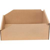 Deep Corrugated Parts Bins, 9-3/4" W x 11-1/4" D x 4-1/2" H, Beige Sidevic Inc.