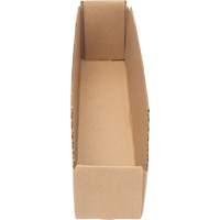 Deep Corrugated Parts Bins, 1-7/8" W x 17-1/8" D x 4-1/2" H, Beige Sidevic Inc.