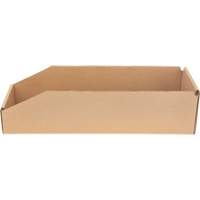 Deep Corrugated Parts Bins, 5-3/4" W x 17-1/4" D x 4-1/2" H, Beige Sidevic Inc.