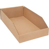 Deep Corrugated Parts Bins, 9-3/4" W x 17-1/4" D x 4-1/2" H, Beige Sidevic Inc.