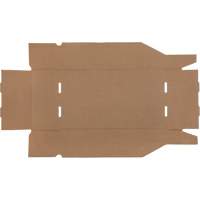 Deep Corrugated Parts Bins, 9-3/4" W x 17-1/4" D x 4-1/2" H, Beige Sidevic Inc.
