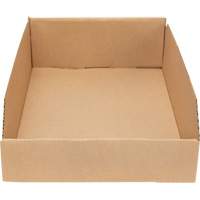 Deep Corrugated Parts Bins, 11-3/4" W x 17-1/4" D x 4-1/2" H, Beige Sidevic Inc.