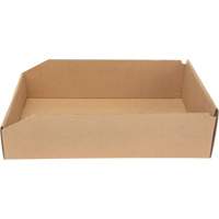 Deep Corrugated Parts Bins, 11-3/4" W x 17-1/4" D x 4-1/2" H, Beige Sidevic Inc.