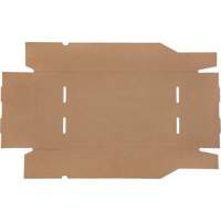 Deep Corrugated Parts Bins, 11-3/4" W x 17-1/4" D x 4-1/2" H, Beige Sidevic Inc.