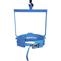 Ensemble de l&egrave;ve-baril manuel inclinable, Baril de 55 gal. US (45 gal. imp.), Capacit&eacute; 800 lb/363 kg Sidevic Inc.