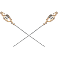Light-Duty Bonding & Grounding Wire Assemblies - Two Alligator Clips Sidevic Inc.