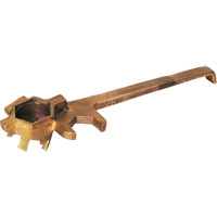 Deluxe Non-Sparking Drum Wrench, 1-1/4" Opening, 3-1/4" Handle, Bronze Alloy Sidevic Inc.