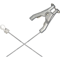 Heavy-Duty Bonding & Grounding Wire Assemblies - Hand Clamp & 1/4" Terminal Connectors Sidevic Inc.