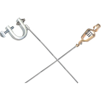Light-Duty Bonding & Grounding Wire Assemblies - Alligator Clip & Small C-Clamps Sidevic Inc.