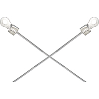 Light-Duty Bonding & Grounding Wire Assemblies - Two 1/4" Terminal Connectors Sidevic Inc.