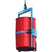 Appareil de levage pour baril avec crochet sur le dessous, Cap. 1000 lb/454 kg Sidevic Inc.