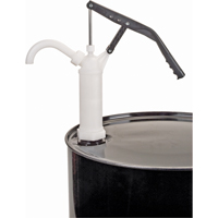 Pompe &agrave; baril de type levier, PTFE, 14 oz/course, Pour barils de 5-55 gal. Sidevic Inc.