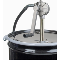 Pompes rotatives pour barils, Aluminium, Pour capacit&eacute; 15-55 gal., 6-3/4 oz par r&eacute;volution Sidevic Inc.