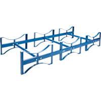 Porte-barils empilables, 3 barils, Capacit&eacute; de 2400 lb, 71-1/2" la x 30" p x 12-1/2" h Sidevic Inc.