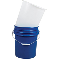 Inserts for Steel Pails, 11-1/4" Dia. x 12-1/4" H, 5 US gal (4.16 imp. Gal.) Capacity Sidevic Inc.
