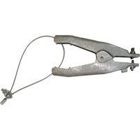 Static Grounding Clamp (GAT Series), Cast Aluminum Body Material, Stainless Steel Cup Point Material, 3 Points Configuration, 1-1/4" Max. Opening Sidevic Inc.