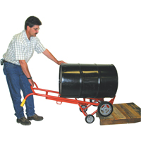15BT Deluxe Drum Hand Truck, Steel Construction, 30 - 55 US Gal. (25 - 45 Imperial Gal.) Sidevic Inc.