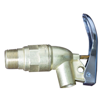 Zinc Drum Faucet - No Flame Arrestor , Zinc Alloy, 3/4" NPT Inlet Sidevic Inc.