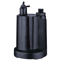 Submersible Utility Pump, 1/3 HP, 2160 GPH, 115 V, 4 A Sidevic Inc.
