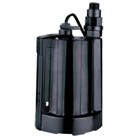 Automatic Submersible Utility Pump, 1/3 HP, 2160 GPH, 115 V, 4 A Sidevic Inc.