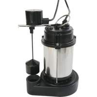 Stainless Steel Housing-Cast Iron Base Sump Pump, 1/3 HP, 3630 GPH Flow Rate Sidevic Inc.