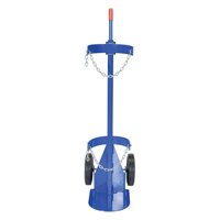 Chariot pour bouteille de gaz, Roues Caoutchouc, Base de 12" la x 15-1/2" lo, 500 lb Sidevic Inc.