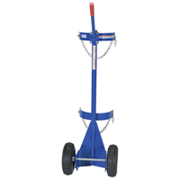 Chariot pour bouteille de gaz, Roues Pneumatique, Base de 12" la x 15-1/2" lo, 500 lb Sidevic Inc.