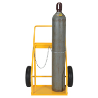 Chariot pour bouteille de gaz, Roues Caoutchouc, Base de 22" la x 14-1/8" lo, 250 lb Sidevic Inc.