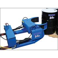 Manipulateur de baril mont&eacute; sur fourches Grip+Go &agrave; prise motoris&eacute;e, Baril de 15 - 55 gal. US (12,5 - 45 gal. imp.), Capacit&eacute; 1500 lb/680 kg Sidevic Inc.