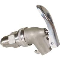 Manual Drum Faucet, Stainless Steel, 3/4" NPT Sidevic Inc.
