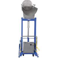 Portable Hydraulic Drum Dumper, For 30 - 55 US Gal. (25 - 45.8 Imperial Gal.) Sidevic Inc.