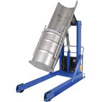 Portable Hydraulic Drum Dumper, For 30 - 55 US Gal. (25 - 45.8 Imperial Gal.) Sidevic Inc.