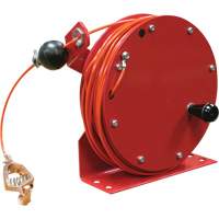 G 3000 Static Discharge Grounding Reel, 100' Length, Heavy-Duty Sidevic Inc.