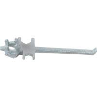 Single Ended Specialty Bung Nut Wrench, 1-1/2" Opening, 7-1/2" Handle, Zinc Cast Steel Sidevic Inc.