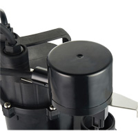 Thermoplastic Submersible Sump Pump, 2560 GPH, 115 V, 4.6 A, 1/3 HP Sidevic Inc.