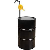 Pompe rotative pour baril, Polypropyl&egrave;ne, Pour capacit&eacute; 15 - 55 gal. US, 8 oz/course Sidevic Inc.