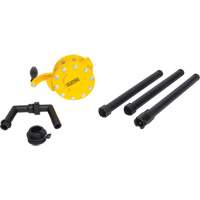 Pompe rotative pour baril, Polypropyl&egrave;ne, Pour capacit&eacute; 15 - 55 gal. US, 8 oz/course Sidevic Inc.