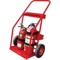 Chariot de prevention d'incendie pour travaux &agrave; chaud, Roues Semi-pneumatique, Base de 17,75" la x 8,9" lo, 100 lb Sidevic Inc.
