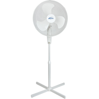 Oscillating Pedestal Fan, Commercial, 3 Speed, 18" Diameter Sidevic Inc.